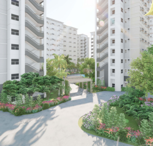 Charm Residences Landscape Pathways