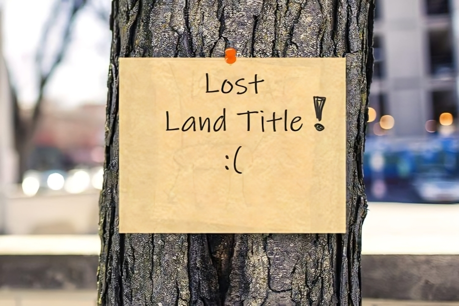 Lost Land Title