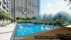 Sonora Garden Residences Lap Pool