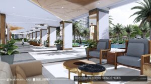 Sonora Garden Residences Lounge Area