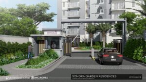 Sonora Garden Residences Main Entrance