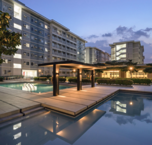 Trees Residences Pool View Night